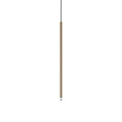 люстра цилиндрической формы с корпусом шампань и чёрными вставками