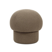 2831-0600 Uno Design House Stockholm Круглый пуф в коричневой обивке