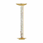 торшер с цилиндрическим абажуром