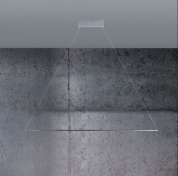 Spillo Icone Линейный подвес Beam, Oblong, Bar Chrome i-c-0421