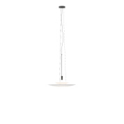 подвесной светильник графитового оттенка с дисковым плафоном