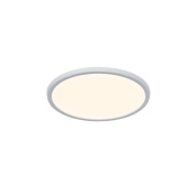 потолочный светильник с плоским рассеивателем белый