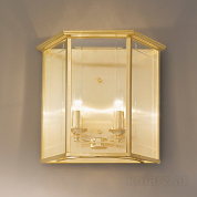 Kolarz Orangerie 0251.62E.3 настенный светильник золото 24 карата ширина 38cm макс. высота 34cm 2 лампы e14