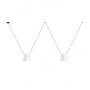 00-7397-05-14 Leds C4 Attic Double Conic Shape черный