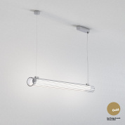 подвесной светильник полированный хром