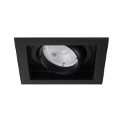 057954 Arlight Светильник MS-VORTEX-BUILT-S90x90-12W Warm3000 (BK-BK, 40 deg, 230V)