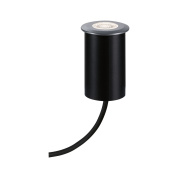 цилиндрический уличный грунтовый светильник с узким акцентным лучом