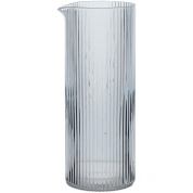 1104270135 Ferm Living Ripple стеклянный молочник цилиндрической формы с рифлеными стенками