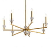 Calyssa 7 Light Chandelier Fox Gold люстра 52002FXG Kichler