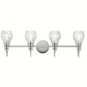 Greenbrier 4 Light Vanity Light Chrome настенный светильник 45393CH Kichler