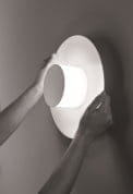 Thor Medium Ceiling Lamp Glossy Milk White точечный светильник Studio Italia Design 152001