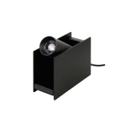 торшер с цилиндрическим корпусом и направленным светом