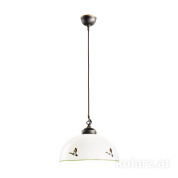 Kolarz Nonna 731.30.128 подвесной светильник состаренная латунь ø30cm высота 26cm мин. высота 36cm макс. высота 103cm 1 лампа e27