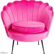 86622 Кресло Water Lily Black Pink Kare Design