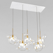 подвесной светильник с несколькими стеклянными шарами