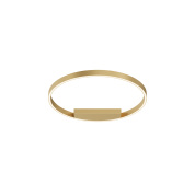 потолочный светильник латунного оттенка с тонким кольцевым профилем