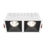 Встраиваемый светильник Alfa LED 4000K 2x15Вт 36° Dim Triac, Maytoni, DL043-02-15W4K-D-SQ-WB