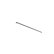 трековый линейный светильник вытянутой формы черного цвета