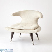 Anvil Lounge Chair-Muslin Global Views кресло