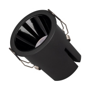 встраиваемый потолочный светильник даунлайт цилиндрической формы с глубоким металлическим отражателем