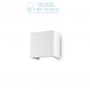 214672 FLASH GESSO AP1 SMALL Ideal Lux настенный светильник белый