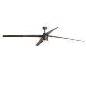 33495 Faro ATTOS LED Brown ceiling fan with DC motor люстра вентилятор