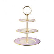 Taormina pink & gold 3 tier cake stand подставка для торта, Villari