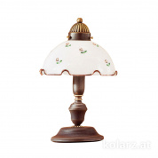 Kolarz Nonna 731.73.70 настольный светильник состаренная латунь ø20cm высота 32cm 1 лампа e27