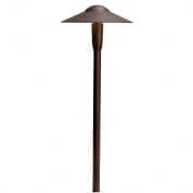 8" Dome 3000K LED Path Light Textured Architectural Bronze светильник-столбик для дорожек 15810AZT30R Kichler