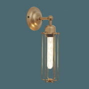 Orlando Cylinder Wall Light - 3 Inch - Brass настенный светильник Industville OR-CYWL3-B