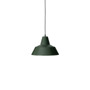 W3 019RG Vrkstedslampe Made By Hand Подвес с лаконичным зелёным плафоном