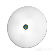 Kolarz Centro 0314.U16.3/aq70 потолочный светильник золото 24 карата белый ø90cm высота 8cm 5 ламп e27