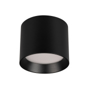 накладной потолочный светильник цилиндрической формы с матовым рассеивателем