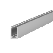 профиль для гибкого неона серебристого цвета