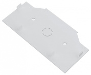 заглушка для магнитного трека белого цвета