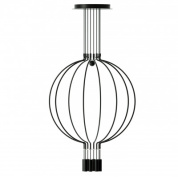 SPLIAIM8NENELED Axolight Liaison M8 SP LED средняя дизайнерская люстра чёрный