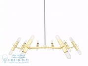 KENDU Латунная люстра Mullan Lighting MLF245ANTBRS