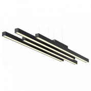 SL933.403.04 ST-Luce Samento подвесной линейный светильник с пересекающимися профилями и LED-подсветкой