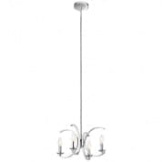 Cassadee 16" 4 Light Convertible Pendant/Semi Flush Chrome подвесной светильник 52119CH Kichler