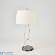 Intersecting Lamp-Nickel Global Views настольная лампа