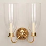 WA0108 Lion Head Storm Wall Light настенный светильник Vaughan