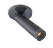 CCL01-1 Grau Clear SPOT IN BLACK/BLACK Полувстраиваемый спот черный