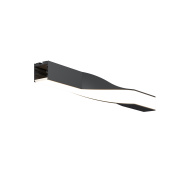 тонкий профиль для светодиодной ленты черного цвета