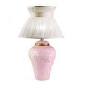Taormina large table lamp - pink & gold настольный светильник, Villari