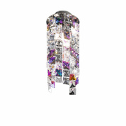 точечный светильник цилиндрический хромированный