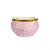 Taormina small cachepot - pink & gold кашпо, Villari
