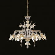 Iris Artistic 6 arms handmade Chandelier with flowers люстра MULTIFORME lighting L0267-6-CKWZ