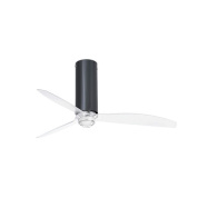 32035WW-10 Faro TUBE FAN люстра-вентилятор SMART WIZ со светом 17W чёрный Ø1280 3 лопасти