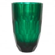 109819 Vase Mughal L emerald green стеклянное украшение Eichholtz
