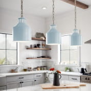 Montauk 1 Light Mini Pendant Light Blue подвесной светильник 44306LBL Kichler